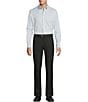 Daniel Cremieux Signature Label Luxe Stretch Micro Pattern Long Sleeve Woven Shirt - Image 3