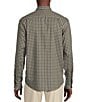 Color:Four Leaf Green - Image 2 - Daniel Cremieux Signature Label Medium Plaid Royal Oxford Long Sleeve Woven Shirt