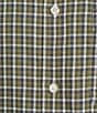 Color:Four Leaf Green - Image 4 - Daniel Cremieux Signature Label Medium Plaid Royal Oxford Long Sleeve Woven Shirt