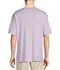 Color:Lavender - Image 2 - Daniel Cremieux Signature Label Micro Striped Short Sleeve T-Shirt