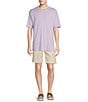 Color:Lavender - Image 3 - Daniel Cremieux Signature Label Micro Striped Short Sleeve T-Shirt