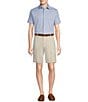 Cremieux Daniel Cremieux Signature Label Mini Geo Print Short Sleeve Shirt, Color:Windsurf Blue - Image 3