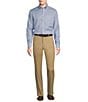 Daniel Cremieux Signature Label Non-Iron Micro Stripe Long Sleeve Woven Shirt - Image 3