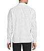 Daniel Cremieux Signature Label Non-Iron Solid Linen Long Sleeve Button Front Woven Shirt - Image 3
