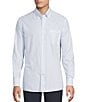 Cremieux Daniel Cremieux Signature Label Non-Iron Wide Check Long Sleeve Woven Shirt, Color:Lucent White - Image 1