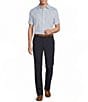 Daniel Cremieux Signature Label Paisley Printed Jersey Jacquard Short Sleeve Coatfront Shirt - Image 3
