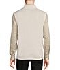Color:Egret White - Image 2 - Daniel Cremieux Signature Label Supima Cashmere Blend Quarter-Zip Sweater Vest