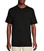 Color:Black - Image 1 - Daniel Cremieux Signature Label Pima Cotton Short Sleeve T-Shirt