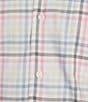 Color:Multi Color - Image 4 - Daniel Cremieux Signature Label Plaid Lyocell-Cotton Short Sleeve Woven Shirt