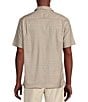 Color:String - Image 2 - Daniel Cremieux Signature Label Printed Lyocell-Cotton Short Sleeve Woven Camp Shirt