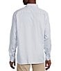 Cremieux Daniel Cremieux Signature Label Sateen Geometric Print Long Sleeve Woven Shirt, Color:Lucent White - Image 2