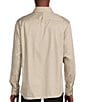 Color:Perfect Pale Beige - Image 2 - Daniel Cremieux Signature Label Sateen Micro-Print Long Sleeve Woven Shirt