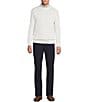 Cremieux Daniel Cremieux Signature Label Solid Crew Neck Sweater, Color:Egret - Image 3