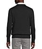 Cremieux Daniel Cremieux Signature Label Solid Crew Neck Sweater, Color:Black - Image 2