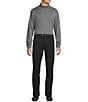 Cremieux Daniel Cremieux Signature Label Solid Interlock Turtleneck Shirt, Color:Night Owl - Image 3