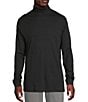 Cremieux Daniel Cremieux Signature Label Solid Interlock Turtleneck Shirt, Color:Black - Image 1