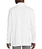 Cremieux Daniel Cremieux Signature Label Solid Interlock Turtleneck Shirt, Color:Lucent White - Image 2