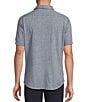 Daniel Cremieux Signature Label Solid Pima Cotton Short Sleeve Coat Front Shirt - Image 6