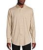 Color:Chinchilla Grey - Image 1 - Daniel Cremieux Signature Label Solid Royal Oxford Long Sleeve Woven Shirt