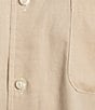 Color:Chinchilla Grey - Image 3 - Daniel Cremieux Signature Label Solid Royal Oxford Long Sleeve Woven Shirt