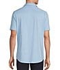 Daniel Cremieux Signature Label Solid Short Sleeve Coatfront Shirt - Image 6