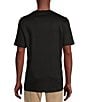 Cremieux Daniel Cremieux Signature Label Solid Short Sleeve T-Shirt, Color:Black - Image 2