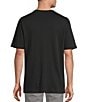Cremieux Daniel Cremieux Signature Label Solid Short Sleeve T-Shirt, Color:Black - Image 2