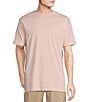 Cremieux Daniel Cremieux Signature Label Solid Short Sleeve T-Shirt, Color:Pink - Image 1