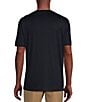 Cremieux Daniel Cremieux Signature Label Solid Short Sleeve T-Shirt, Color:Dark Navy - Image 2