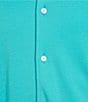 Cremieux Daniel Cremieux Signature Label Solid Short Sleeve Woven Shirt, Color:Turquoise - Image 4