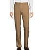 Cremieux Daniel Cremieux Signature Label Stretch Flat Front Dress Pants, Color:Khaki - Image 1