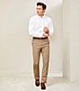 Cremieux Daniel Cremieux Signature Label Stretch Flat Front Dress Pants, Color:Khaki - Image 7