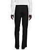 Cremieux Daniel Cremieux Signature Label Stretch Flat Front Dress Pants, Color:Black - Image 2
