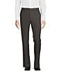 Cremieux Daniel Cremieux Signature Label Stretch Flat Front Dress Pants, Color:Grey - Image 1