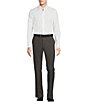 Cremieux Daniel Cremieux Signature Label Stretch Flat Front Dress Pants, Color:Grey - Image 3