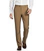 Cremieux Daniel Cremieux Signature Label Stretch Flat Front Dress Pants, Color:Khaki - Image 1