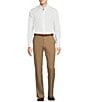 Cremieux Daniel Cremieux Signature Label Stretch Flat Front Dress Pants, Color:Khaki - Image 3