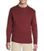 Cremieux Daniel Cremieux Signature Label Supima Diamond Pattern Sweater, Color:Cabernet - Image 1