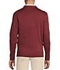 Cremieux Daniel Cremieux Signature Label Supima Diamond Pattern Sweater, Color:Cabernet - Image 2