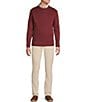 Cremieux Daniel Cremieux Signature Label Supima Diamond Pattern Sweater, Color:Cabernet - Image 3