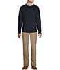 Cremieux Daniel Cremieux Signature Label Supima Diamond Pattern Sweater, Color:Dark Navy - Image 3