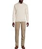 Cremieux Daniel Cremieux Signature Label Supima Diamond Pattern Sweater, Color:Birch - Image 3
