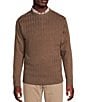 Cremieux Daniel Cremieux Signature Label Supima Diamond Pattern Sweater, Color:Brown Heather - Image 1