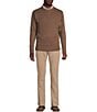 Cremieux Daniel Cremieux Signature Label Supima Diamond Pattern Sweater, Color:Brown Heather - Image 3