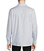 Color:Blue - Image 2 - Daniel Cremieux Signature Label Textured Cotton Long Sleeve Woven Shirt
