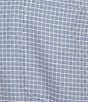 Color:Blue - Image 4 - Daniel Cremieux Signature Label Textured Geometric Long Sleeve Woven Shirt