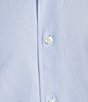 Color:Blue - Image 4 - Daniel Cremieux Signature Label Textured Long Sleeve Woven Shirt