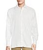 Color:White - Image 1 - Daniel Cremieux Signature Label Textured Long Sleeve Woven Shirt