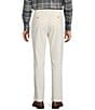 Cremieux Daniel Cremieux Signature Label The Highlands Collection Flat Front Solid Brushed Twill Pants, Color:Ecru - Image 2