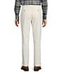 Cremieux Daniel Cremieux Signature Label The Highlands Collection Flat Front Solid Brushed Twill Pants, Color:Ecru - Image 2